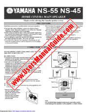 View NS-45 pdf OWNER'S MANUAL