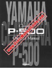 Ver P-500 pdf El manual del propietario