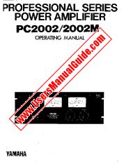 Ver PC2002M pdf Manual De Propietario (Imagen)