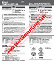 Ver PCY65S pdf El manual del propietario