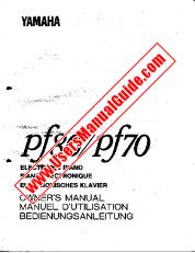 Ver pf70 pdf Manual De Propietario (Imagen)