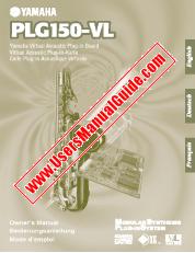 Voir PLG150-VL pdf Mode d'emploi