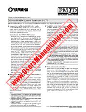 Ver PM1D V1.7 pdf Manual suplementario