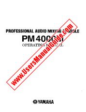 Vezi PM4000M pdf Manualul proprietarului (imagine)