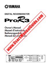 Ver ProR3 pdf El manual del propietario