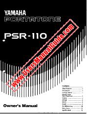 Visualizza PSR-110 pdf Manuale del proprietario (immagine)