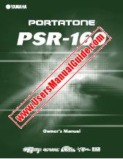 View PSR-160 pdf Owner's Manual (Image)