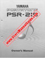 Visualizza PSR-215 pdf Manuale del proprietario