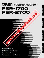 Voir PSR-2700 pdf Mode d'emploi