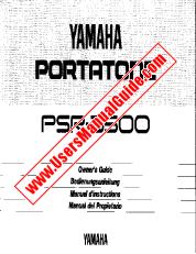 Ver PSR-3500 pdf Manual De Propietario (Imagen)