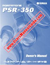 Ansicht PSR-350 pdf Bedienungsanleitung
