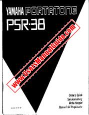 Visualizza PSR-38 pdf Manuale del proprietario (immagine)