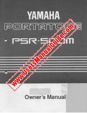 Vezi PSR-500m pdf Manualul proprietarului (imagine)