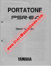 Ver PSR-64 pdf Manual De Propietario (Imagen)