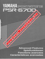 Visualizza PSR-6700 pdf Manuale del proprietario (funzioni avanzate)