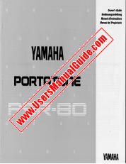 Visualizza PSR-80 pdf Manuale del proprietario (immagine)