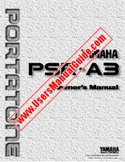 Ver PSR-A3 pdf El manual del propietario
