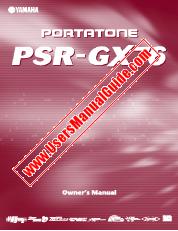 Voir PSR-GX76 pdf Mode d'emploi