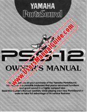 View PSS-12 pdf Owner's Manual (Image)