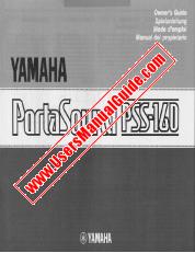 Vezi PSS-160 pdf Manualul proprietarului (imagine)