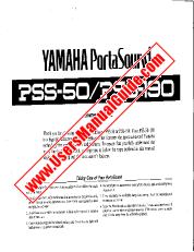 Voir PSS-190 pdf Manuel du propriétaire (de l'image)