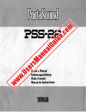 Ver PSS-26 pdf Manual De Propietario (Imagen)