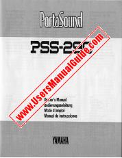 View PSS-290 pdf Owner's Manual (Image)
