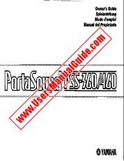 View PSS-460 pdf Owner's Manual (Image)