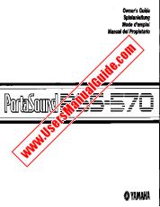 Ver PSS-570 pdf Manual De Propietario (Imagen)
