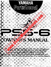 Ver PSS-6 pdf Manual De Propietario (Imagen)