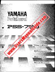 View PSS-790 pdf Owner's Manual (Image)