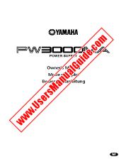 Ver PW3000MA pdf El manual del propietario