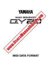 Ansicht QY20 pdf MIDI-Datenformat