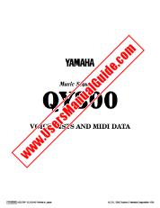 Ansicht QY300 pdf Sprachlisten und MIDI-Daten