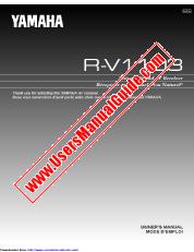 View R-V1103 pdf OWNER'S MANUAL