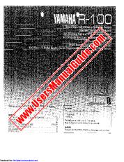 Voir R-100 pdf MODE D'EMPLOI