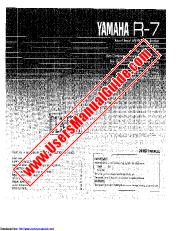 Visualizza R-7 pdf MANUALE DEL PROPRIETARIO