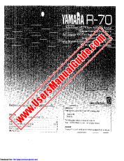 Visualizza R-70 pdf MANUALE DEL PROPRIETARIO