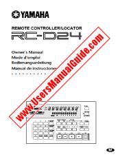 Ver RC-D24 pdf El manual del propietario
