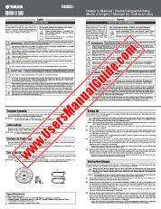 View RHH130 pdf Owner's Manual