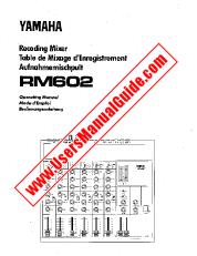 View RM602 pdf Owner's Manual (Image)