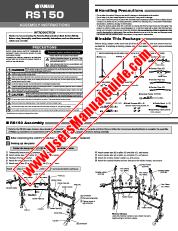 Vezi RS150 pdf Manualul proprietarului