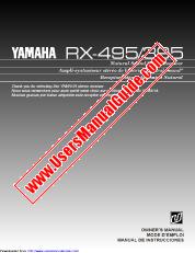Ver RX-395 pdf EL MANUAL DEL PROPIETARIO