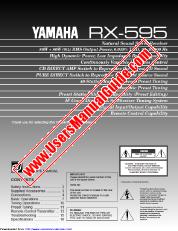 Visualizza RX-595 pdf MANUALE DEL PROPRIETARIO