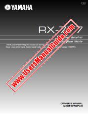 Visualizza RX-777 pdf MANUALE DEL PROPRIETARIO