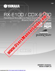 View RX-E100 pdf OWNER'S MANUAL