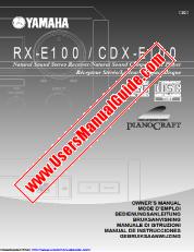 Voir RX-E100RDS pdf MODE D'EMPLOI