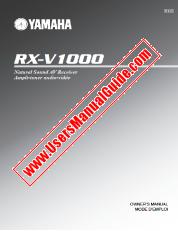 Voir RX-V1000 pdf MODE D'EMPLOI