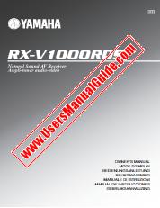 Ver RX-V1000RDS pdf EL MANUAL DEL PROPIETARIO