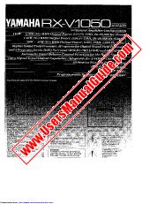 View RX-V1050 pdf OWNER'S MANUAL